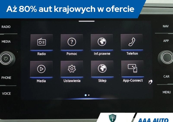 Volkswagen Passat cena 86000 przebieg: 56581, rok produkcji 2020 z Tuszyn małe 232